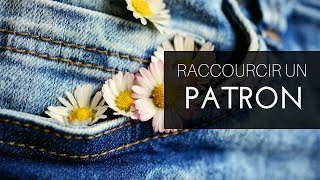 Comment RACCOURCIR le PATRON dun PANTALON [upl. by Averat300]