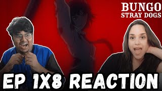 Yosano is CRAY CRAY😈  Bungo Stray Dogs S1 Episode 8 Reaction [upl. by Hi]