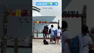 Labadee CapHaïtien💚🤍🌴🌦️ labadee tourist tourism okap ayiti haitian ayitinews tour [upl. by Esilenna]