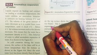 Anomalous expansion of water  Heat and Thermodynamics  11th Physics  In Tamil ShivanisClassroom [upl. by Norahc]