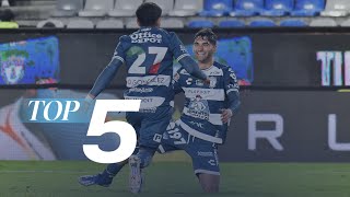 TOP 5  Los ESPECTACULARES GOLES de la JORNADA 8 [upl. by Aryk]