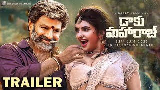 DAAKU MAHARAJ  Trailer  Nandamuri Balakrishna  Bobby Kolli  Thaman S  S Naga Vamshi  NBK109 [upl. by Alpers]