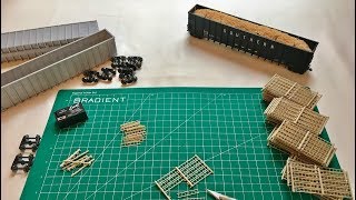 How To Build a CrossTie Models Wood Chip Gondola [upl. by Lough809]