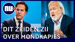 Tijdlijn Zo veranderde het standpunt over mondkapjes in Nederland  NUnl [upl. by Omidyar]