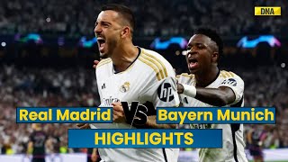 Real Madrid Vs Bayern Munich Highlights Real Madrid Enters Into UEFA Champions League Final [upl. by Ahsratan]