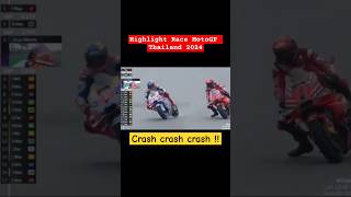 MotoGP Thailand 2024 crash marquezshorts [upl. by Anselme538]