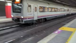 Renfe Class 448 departing Barcelona Sants [upl. by Nitsrek153]