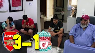 ARSENAL vs LIVERPOOL 31 LIVE FAN REACTION  EMBARRASSING PERFORMANCE WHAT WAS THAT [upl. by Rotberg157]