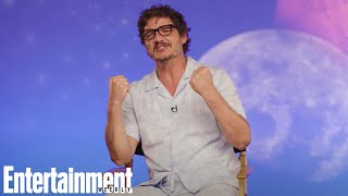 Pedro Pascal Expresses His Love For The Mandalorian  Star Wars Celebration  Entertainment Weekly [upl. by Maller468]