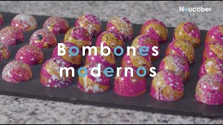 ¡¡BOMBONES MODERNOS RELLENOS DE GANACHE DE CHOCOLATE Y MANJAR [upl. by Maxfield]