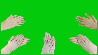 hand clapping green screen effect 2020 hand clapping green screen overlay technical bloch 786 [upl. by Notsek652]