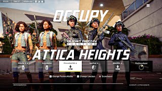 ATTICA HEIGHTS  OCCUPY  XDEFIANT  GHOST RECON PHANTOMS MAP [upl. by Saylor]