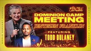 Create Your Own Worship  Jentezen Franklin  Dominion Camp Meeting 2024 [upl. by Eusadnilem]