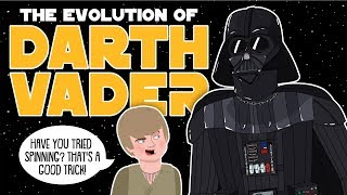 The Evolution Of Darth Vader  Anakin Skywalker Animated [upl. by Lertnahs604]