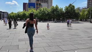 Discover Pristina Kosovo Hidden Gems amp City Highlights 4K Walk [upl. by Alamat843]