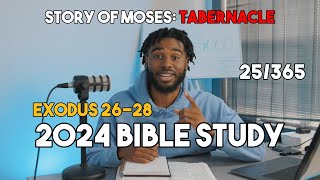 Day 25 Exodus 2628  Audio Bible Reading with Commentary [upl. by Schuh]