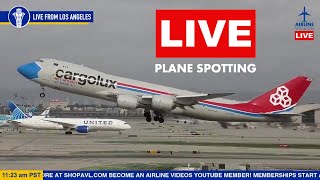 🔴LIVE Airport Streaming at LAX [upl. by Hedges]