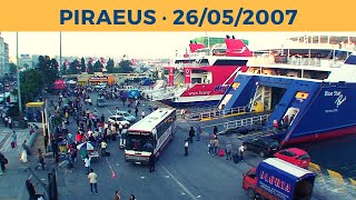 Classic Ferry Video 2007  Piraeus Pure  26 May 2007 [upl. by Socher]