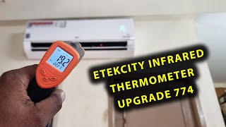 Etekcity Infrared Thermometer Upgrade 774 Review Best Temp Gun For Our Experiments [upl. by Arodoet]