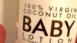 SheaMoisture 100 Virgin Coconut Oil Baby Lotion delicate skin [upl. by Oyam]