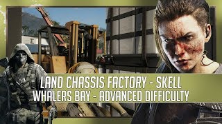 Ghost Recon Breakpoint  Land Chassis Factory  Whalers Bay  Advanced Difficulty [upl. by Eltsyrk]