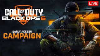 BLACK OPS 6 CAMPAIGN PLAYTHROUGH  FULL GAME EARLY ACCESS [upl. by Eilsew96]