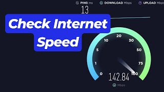 How to Check Internet Speed  Speedtest net  Fast com  CloudFlare [upl. by Hallerson829]