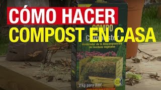 Cómo hacer compost en casa  COMPO Jardinería [upl. by Noyrb]