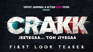 CRAKK First look teaser trailer  update  Vidyut Jammwal Nora fatehi Crack jeethegaa Toh Jiyegaa [upl. by Marci]