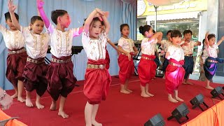 Children Song at Charity Event in Cambodia [upl. by Winnie950]