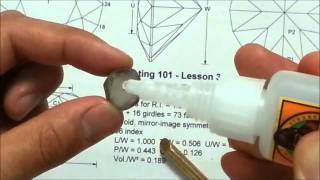 Faceting 101 Chapter 6 Dopping [upl. by Heater]