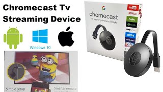 Chromecast tv streaming device set up and Full Review UrduHindi [upl. by Christalle]