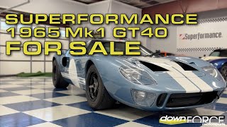 1965 Superformance Mk1 GT40 For Sale  Downforce Motorsports [upl. by Brandise]