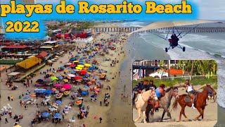 Playas de Rosarito Beach  Tijuana 2022 [upl. by Ahsienahs]