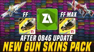 Guns Skin Glitch file  Free Fire Glitch file Ob46 Update  FF Glitch file  eg skin tool [upl. by Zerdna678]