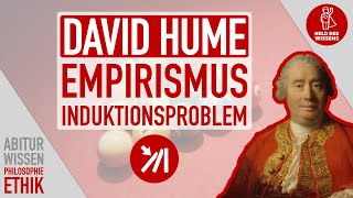 David Hume Erkenntnistheorie Empirismus Skeptizismus Induktionsproblem Abitur Philosophie Ethik [upl. by Ainehta]