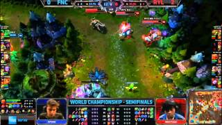 Fnatic vs Royal Club Semifinal Game 3 [upl. by Ettezil965]