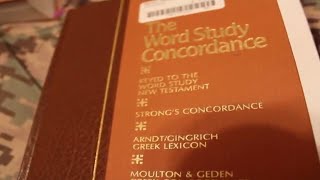 Book Gone Now Hebrew Greek Keyword Study Bible and Strongs Concordance Help  Nov 1st 2017 [upl. by Roter]