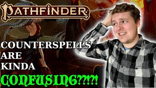 Counterspell and Counteract Effects Explained  Pathfinder 2nd Edition [upl. by Aernda446]