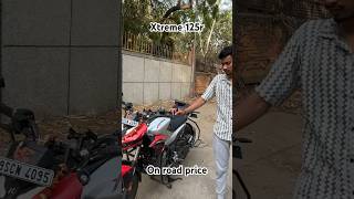 Xtreme 125r on road price xtreme125r viral shortsviral motovlog [upl. by Ehcor566]