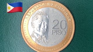 The Two Types of 20 Pesos in Philippine Circulation philippinepeso [upl. by Koby]