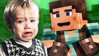 Little Kid TROLLED in Minecraft [upl. by Waldman367]