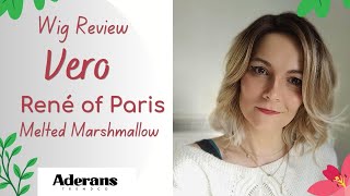 New Low Density Style Vero by René of Paris in Melted Marshmallow wigs wigreview [upl. by Aiz44]