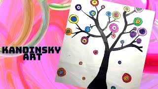 Kandinsky Tree Art  Kandinsky Art [upl. by Simmie]