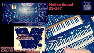 Rock Hammond Organ  VINTAGE TUBE MONSTER amp Motion Sound R3147 behringer [upl. by Sokcin431]