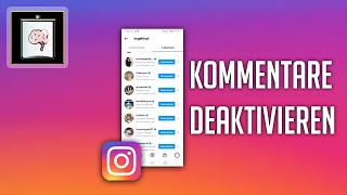 Instagram Kommentare deaktivieren  So Gehts [upl. by Alleciram]