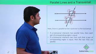 Class 9th  Lines and Angles  Parallel Lines and a Transversal [upl. by Mariquilla402]