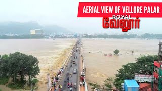 AERIAL VIEW OF VELLORE PALAR 😍  MY VELLORE  ROYALVELLORE [upl. by Lizzie]