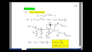 ECE302msu Chapter 2  Supplemental Prob S26 Log and AntiLog Amplifiers [upl. by Teufert]