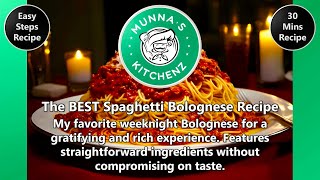 Bolognese Recipe  Bolognese  Bolognese 30Minutes  Bolognese Sauce [upl. by Attennaej720]